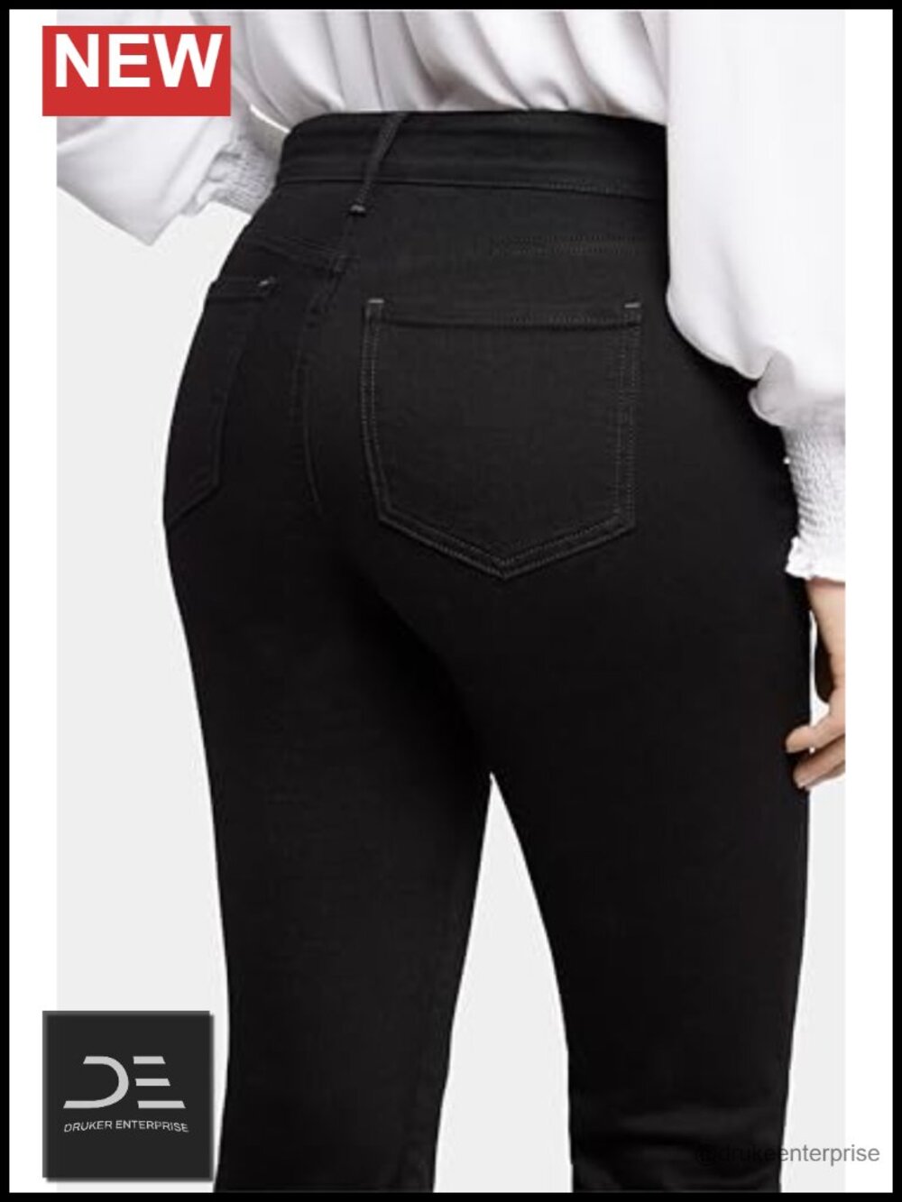NYDJ Marilyn Straight Jeans Women's 32" Inseam Lift Tuck Slimming - Picture 2 of 6